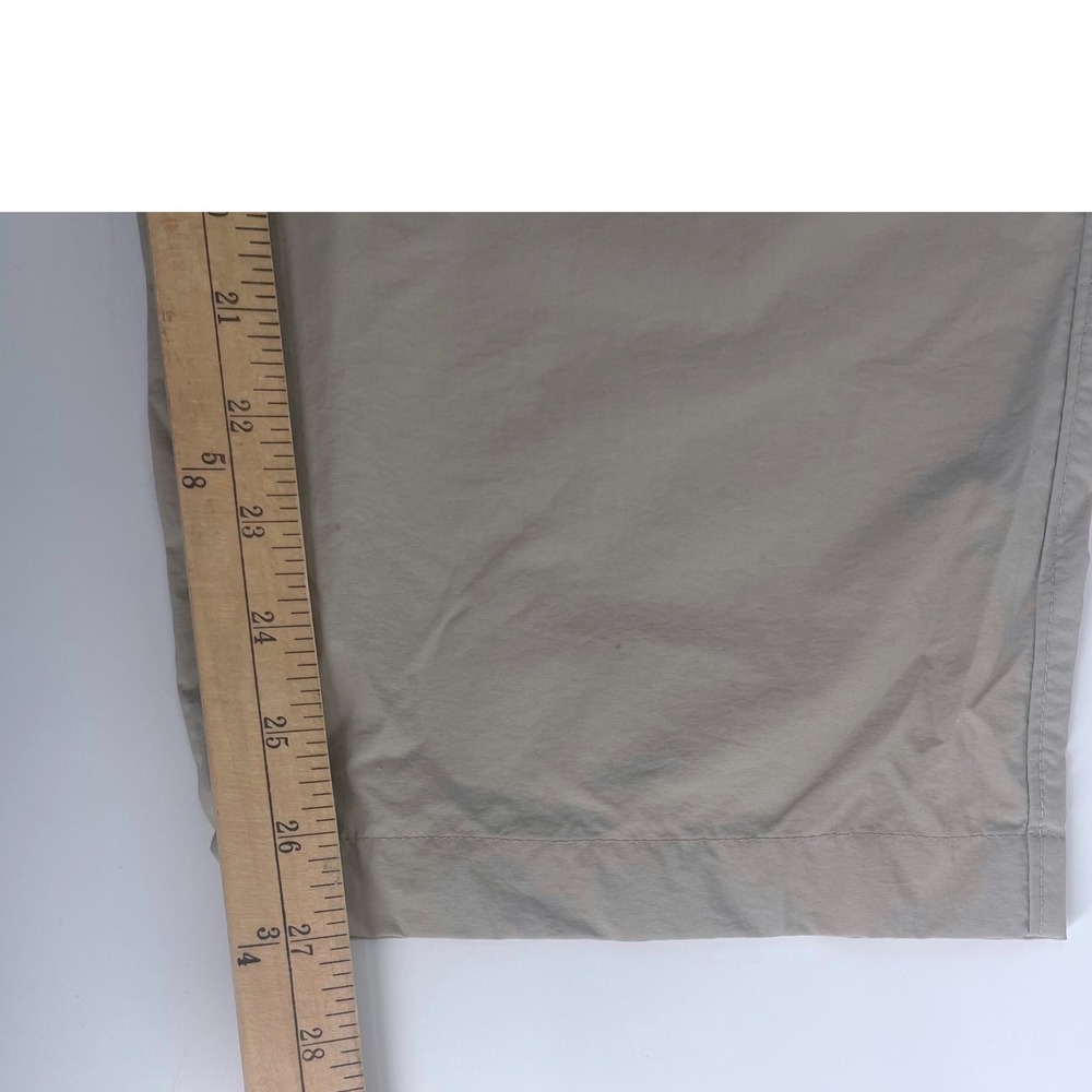 Columbia PFG Convertible Cargo Pants Zip Off Khaki Tan Size L Fishing Hiking - Picture 8 of 8